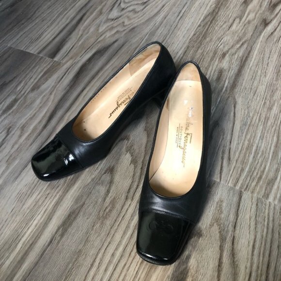 Salvatore flamingo leather 2” Heels‎ Pumps career - Picture 1 of 7